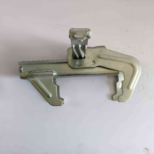 Accesorios de acero accesorios abrazaderas ajustables para la columna de construcción de villa moderna
