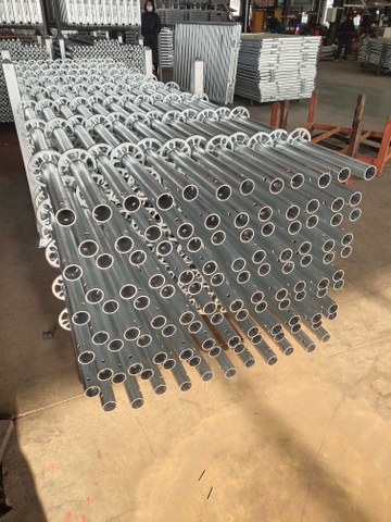 1m 2m 3m 4m Ringlock Saffolding Estándar Vertical 