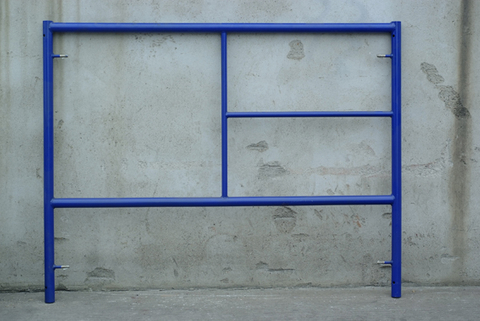 Marco de acero del albañil del andamio Q235/marco del andamio del paso