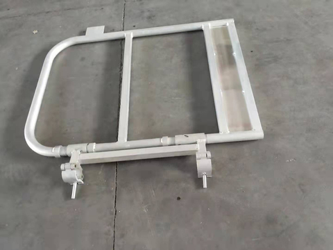 Puerta de acceso de escalera de seguridad de aluminio para andamios