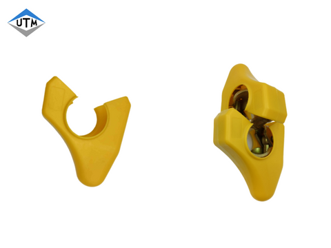 Cubierta de la tapa del acoplador de seguridad del acoplador de la abrazadera de ataúd 