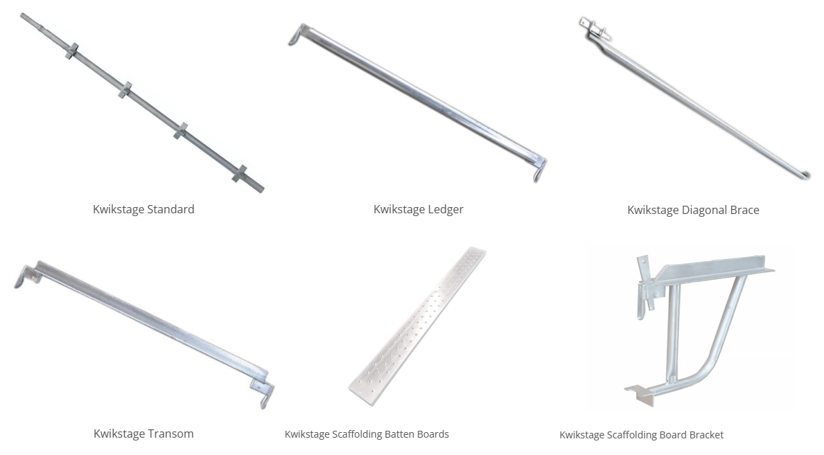 Piezas del sistema de andamio Kwikstage