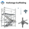Construcción australiana Dip Hot Galvanized Pintado Q235/Q355 Acero Kwikstage andamio 