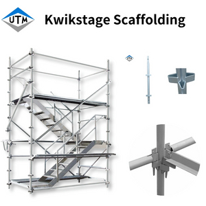 Construcción australiana Dip Hot Galvanized Pintado Q235/Q355 Acero Kwikstage andamio 