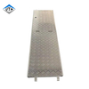 Construcción de seguridad tablas de caminata de aluminio Plataforma de tablones de andamios con escalera