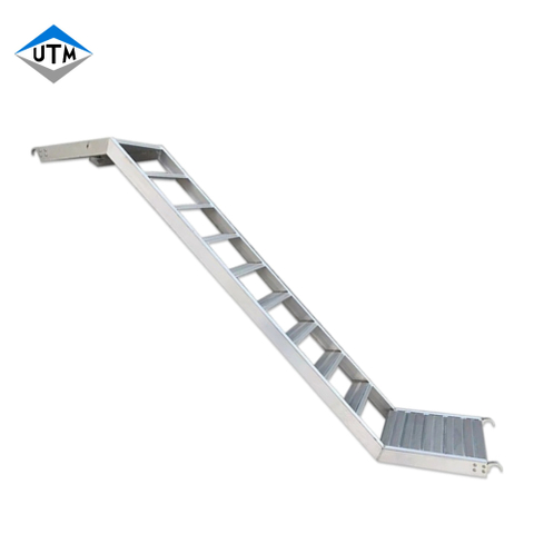 China Caballero de aluminio personalizado andamio Z Escalera de escaleras de tipo