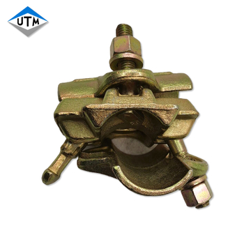 Acoplador doble tipo italiano con abrazadera de ángulo recto de 48,3 mm forjado en China