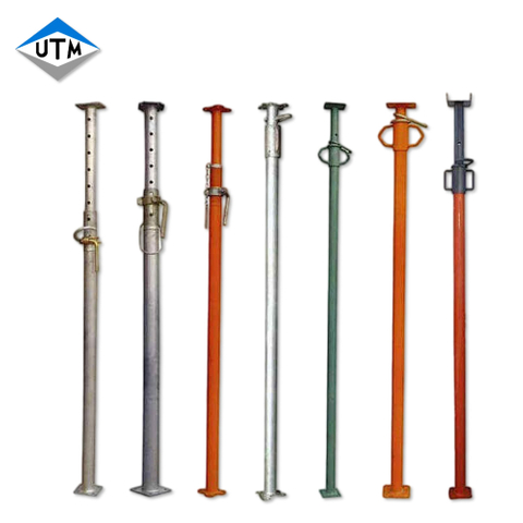 Apoyos de acero ajustables del apuntalamiento de la ayuda del encofrado de la construcción del apoyo del andamio