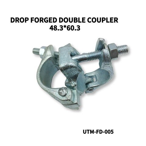48.3 mm 60.3mm Capacitación de andamio de doble acoplamiento de acero de acero