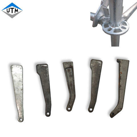 Piezas de andamio de ritmo acopladores de cuña