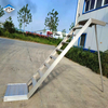 China Caballero de aluminio personalizado andamio Z Escalera de escaleras de tipo
