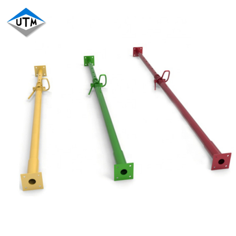 Precio de China Soporte de tubería de andamio Soporte de acero Soportes ajustables Acrow Jacks 800-4500 mm de longitud