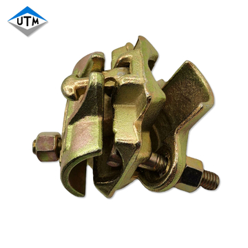 Acoplador doble tipo italiano con abrazadera de ángulo recto de 48,3 mm forjado en China