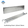 Tablero de andamio Cuplock de tablón de acero galvanizado de 225 mm * 38 mm para el mercado de Medio Oriente